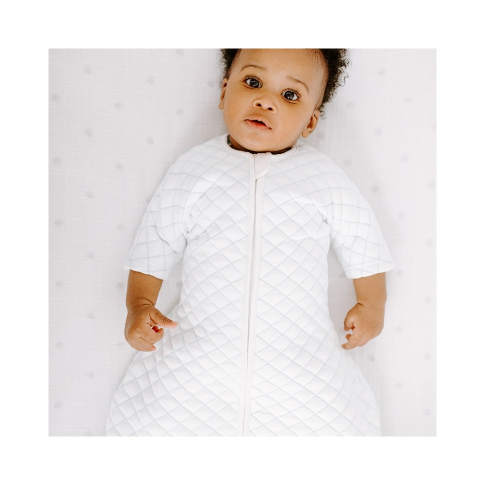 Snug Fit Schlafsack, creme/ minze