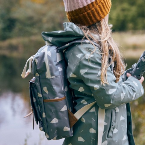 kleiner Kinder Rucksack, Reh, Olive