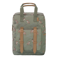 kleiner Kinder Rucksack, Reh, Olive