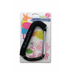 Kinderwagenhaken (Mommy Hook) - Karabiner