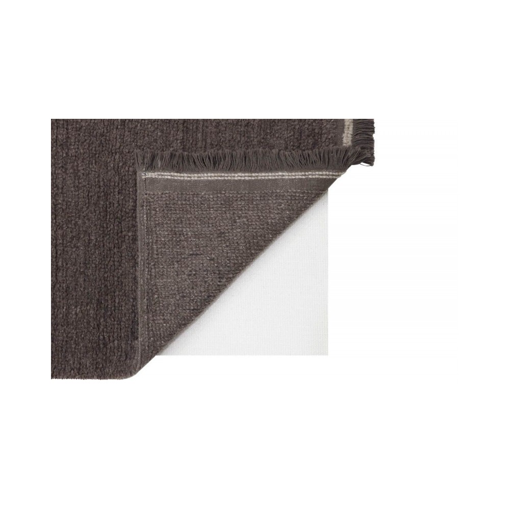 Teppich Steppe Schafbraun