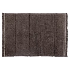 Teppich Steppe Schafbraun