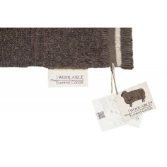 Teppich Steppe Schafbraun