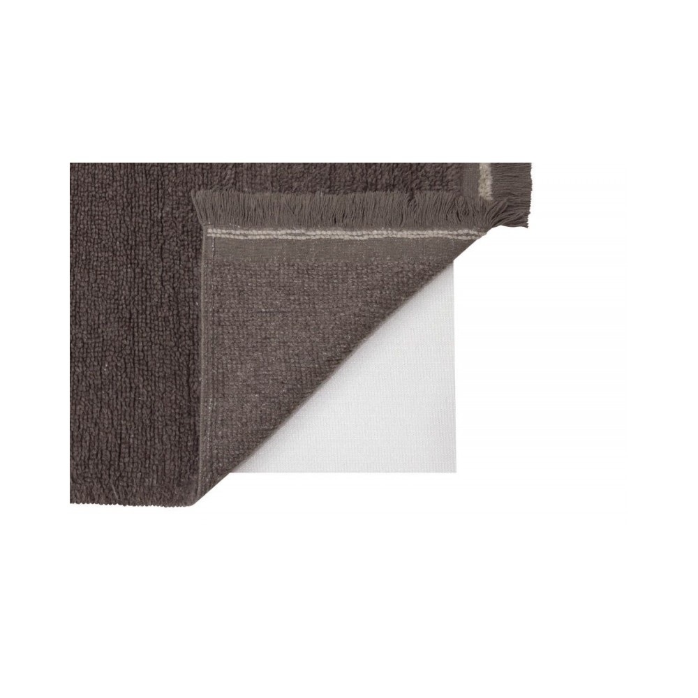 Teppich Steppe Schafbraun