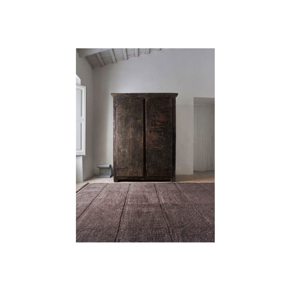 Teppich Steppe Schafbraun