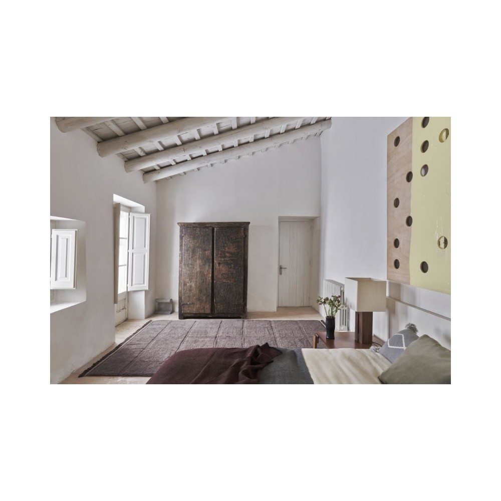 Teppich Steppe Schafbraun