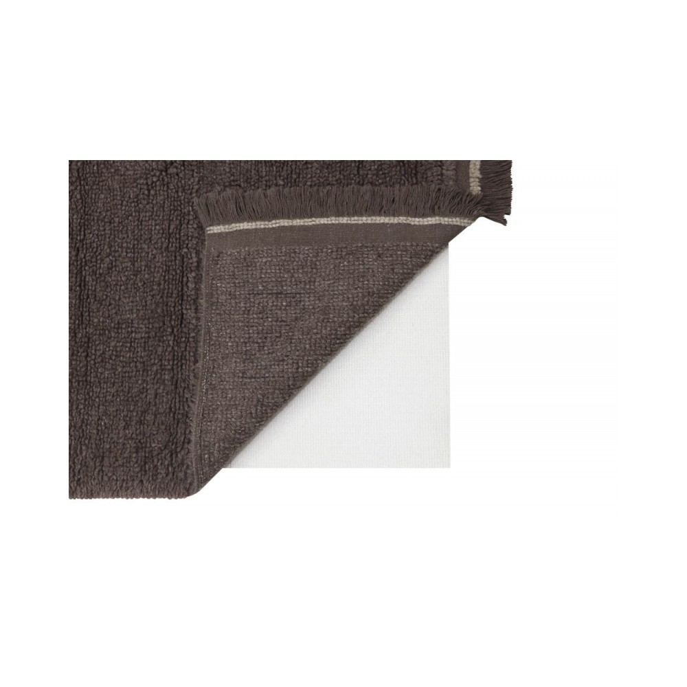 Teppich Steppe Schafbraun