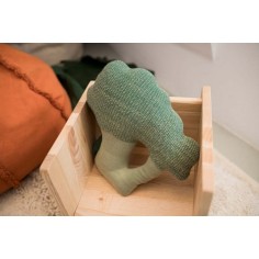 Lorena Canals Gestricktes Kissen Brucy the Broccoli