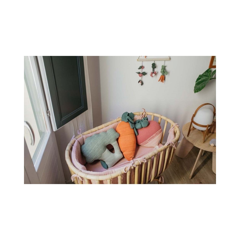 Lorena Canals Gestricktes Kissen Brucy the Broccoli