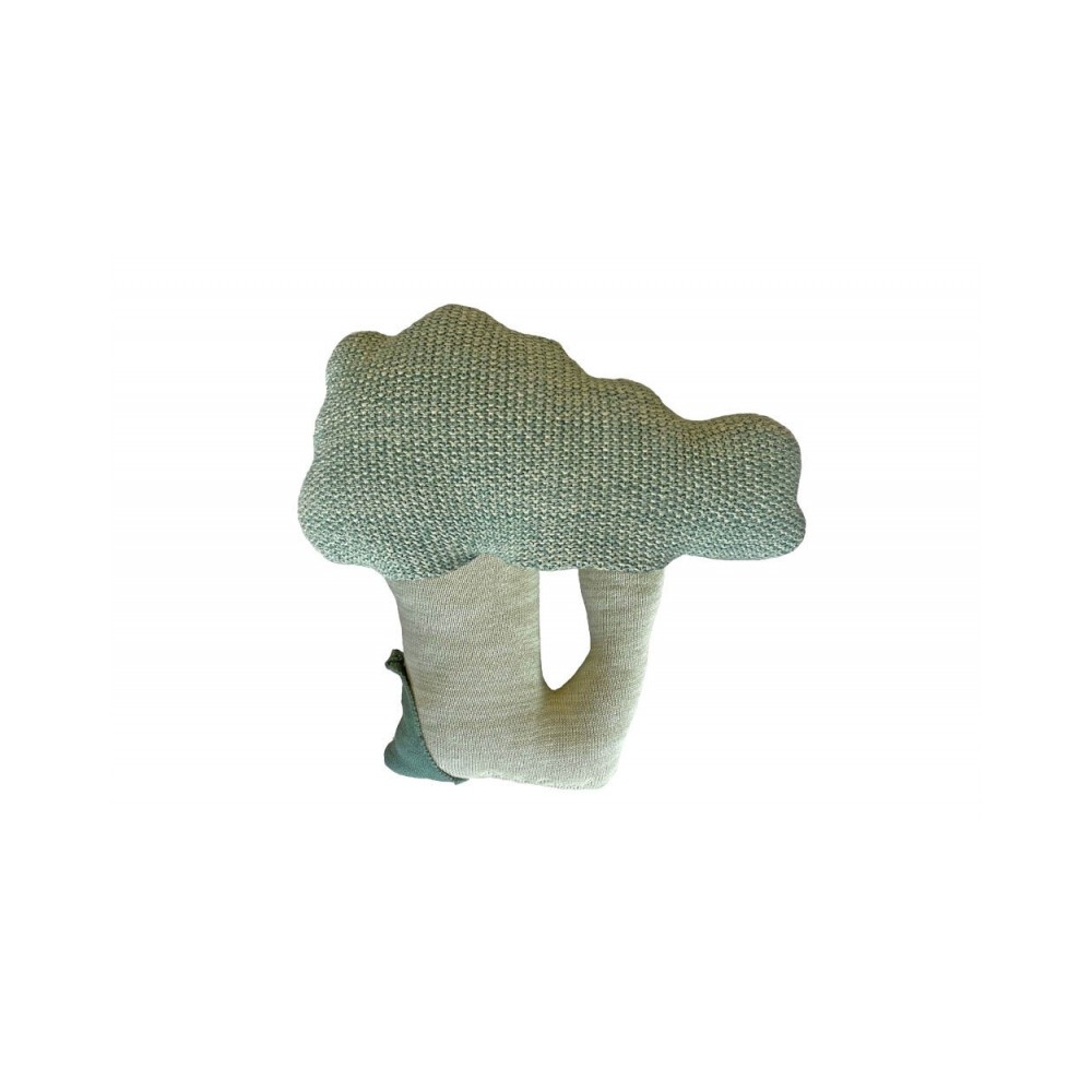 Lorena Canals Gestricktes Kissen Brucy the Broccoli