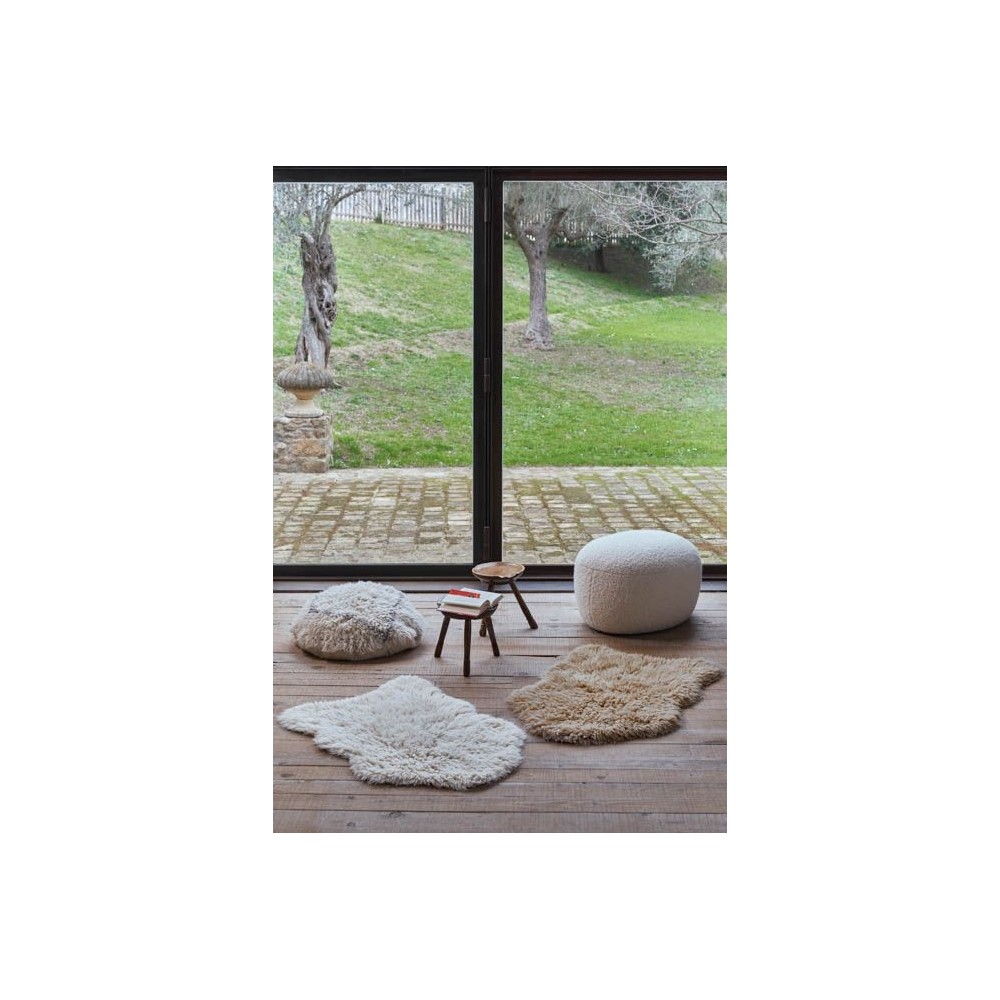 Teppich Woolly Schaf Beige