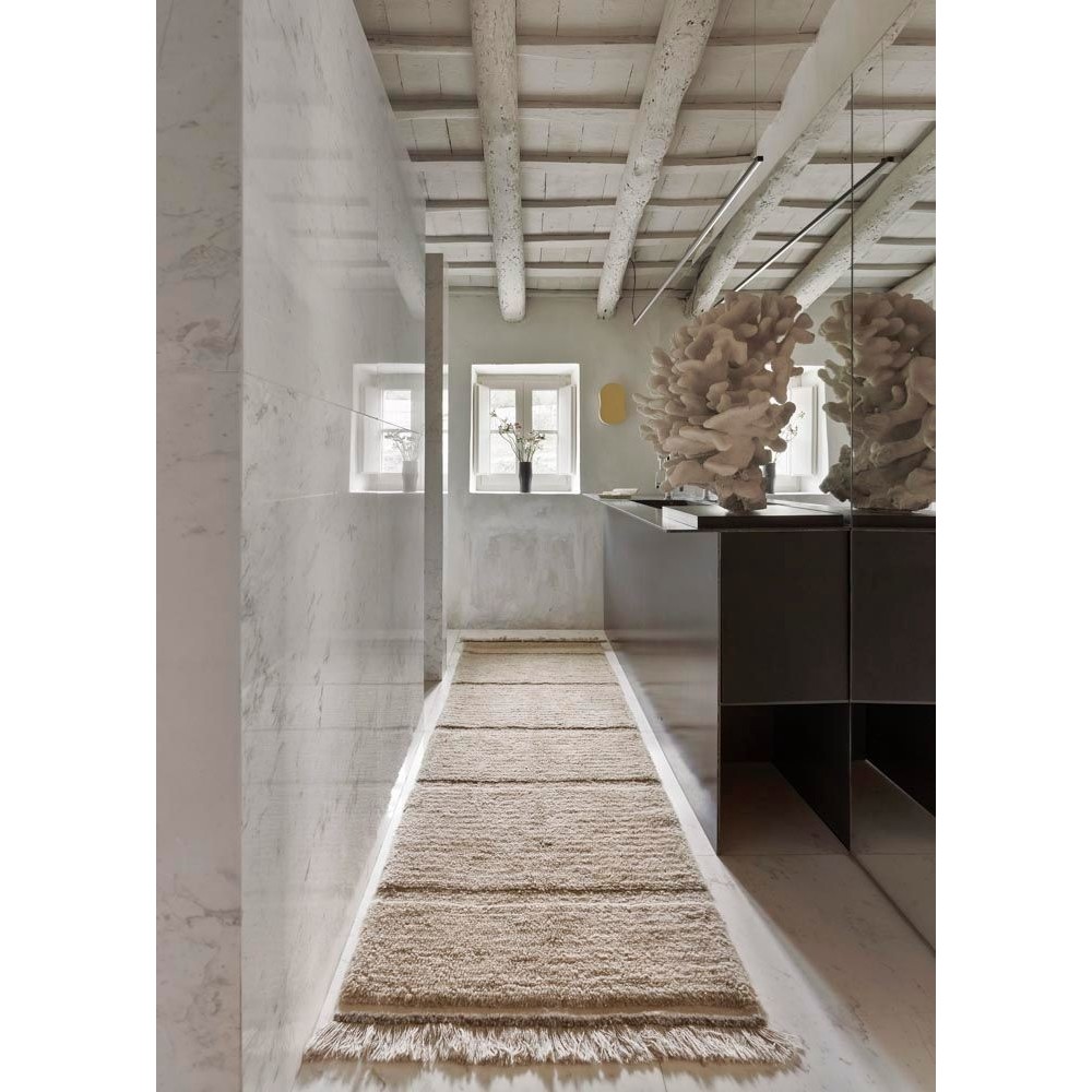 Teppich Steppe Schaf Beige Läufer