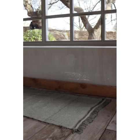 Teppich Steppe Schafgrauer Läufer