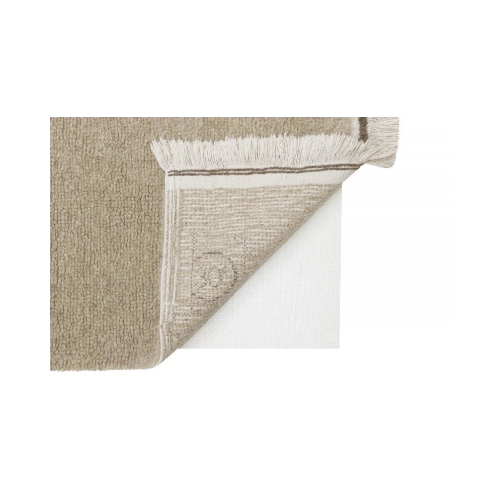 Teppich Steppe Schaf Beige