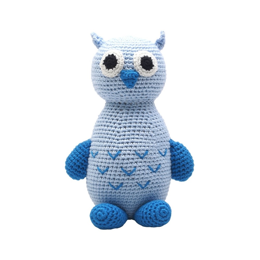 Häkel-Teddybär, Eule