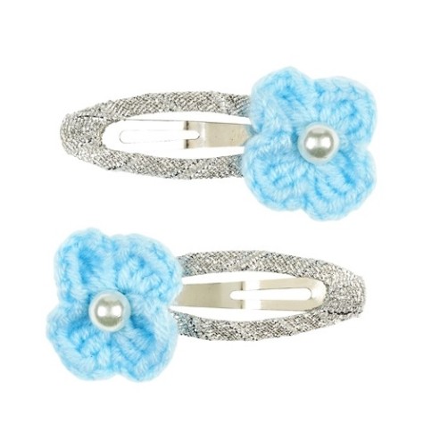 Souza for Kids Haarclip Eva Blau, 2 Stück