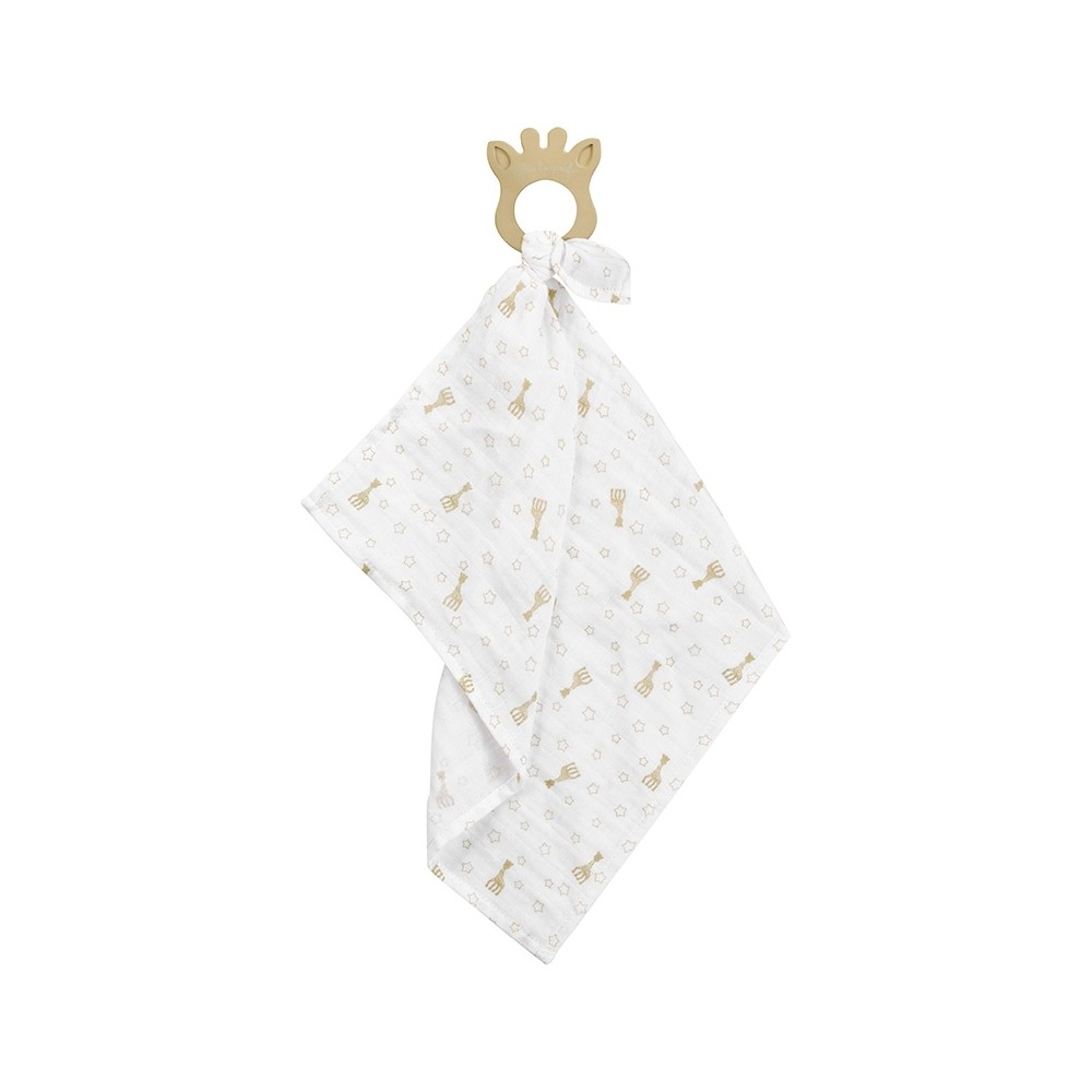 Sophie la girafe Schmusetuch mit Beissring