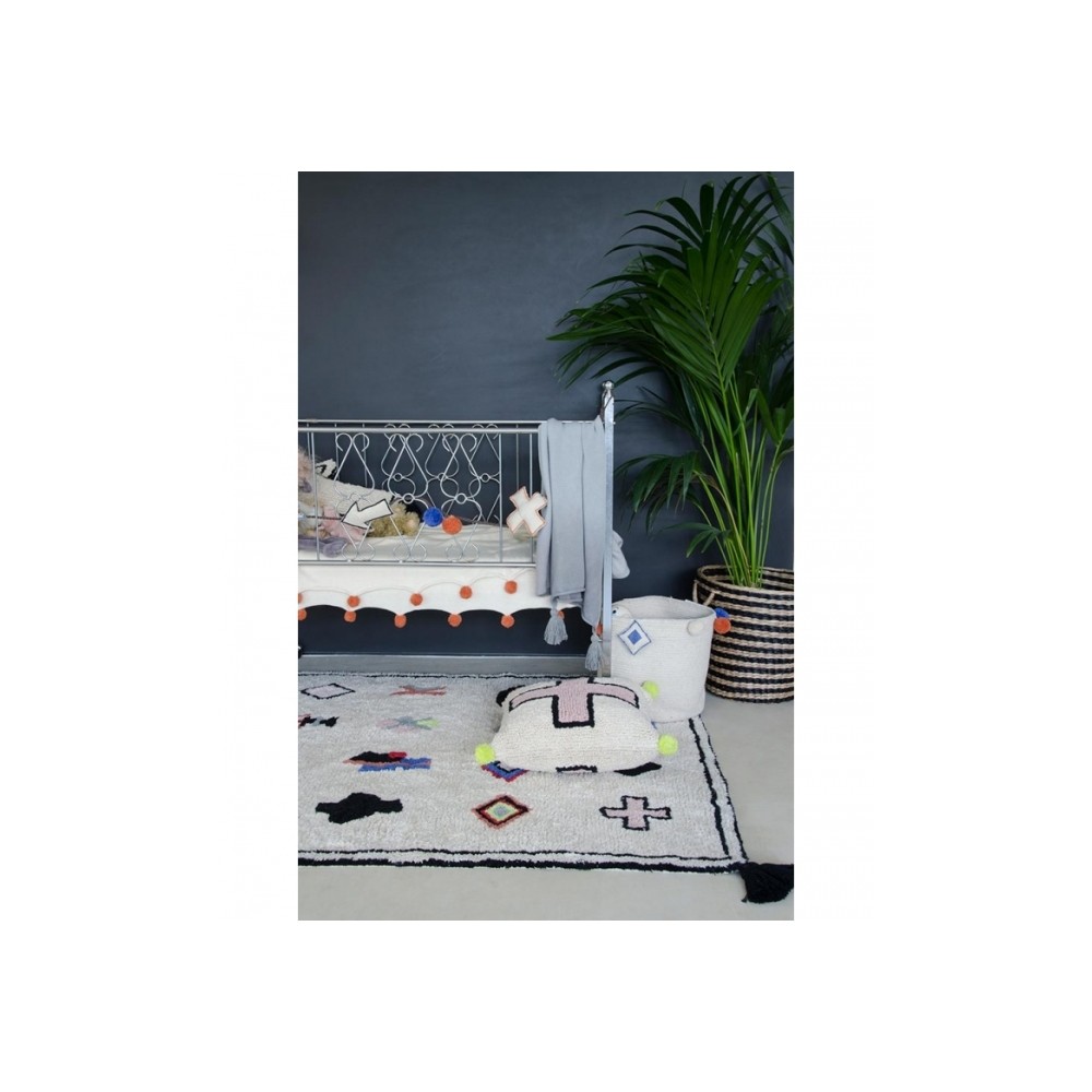 Lorena Canals Kuscheldecke, Ombré Light Grey 120 x 180