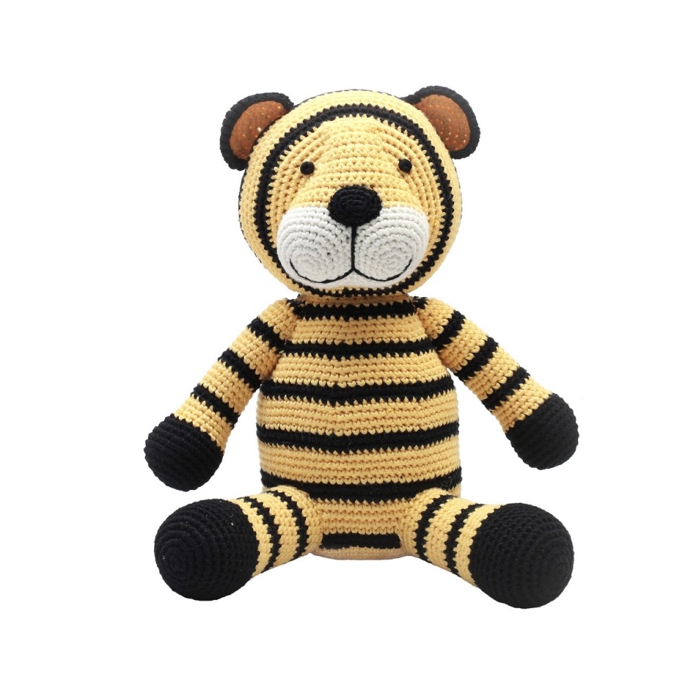 Brochet en peluche, tigre