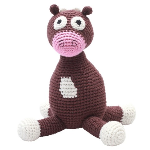 Häkel-Teddybär, Braune Kuh