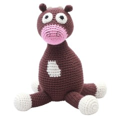 Häkel-Teddybär, Braune Kuh