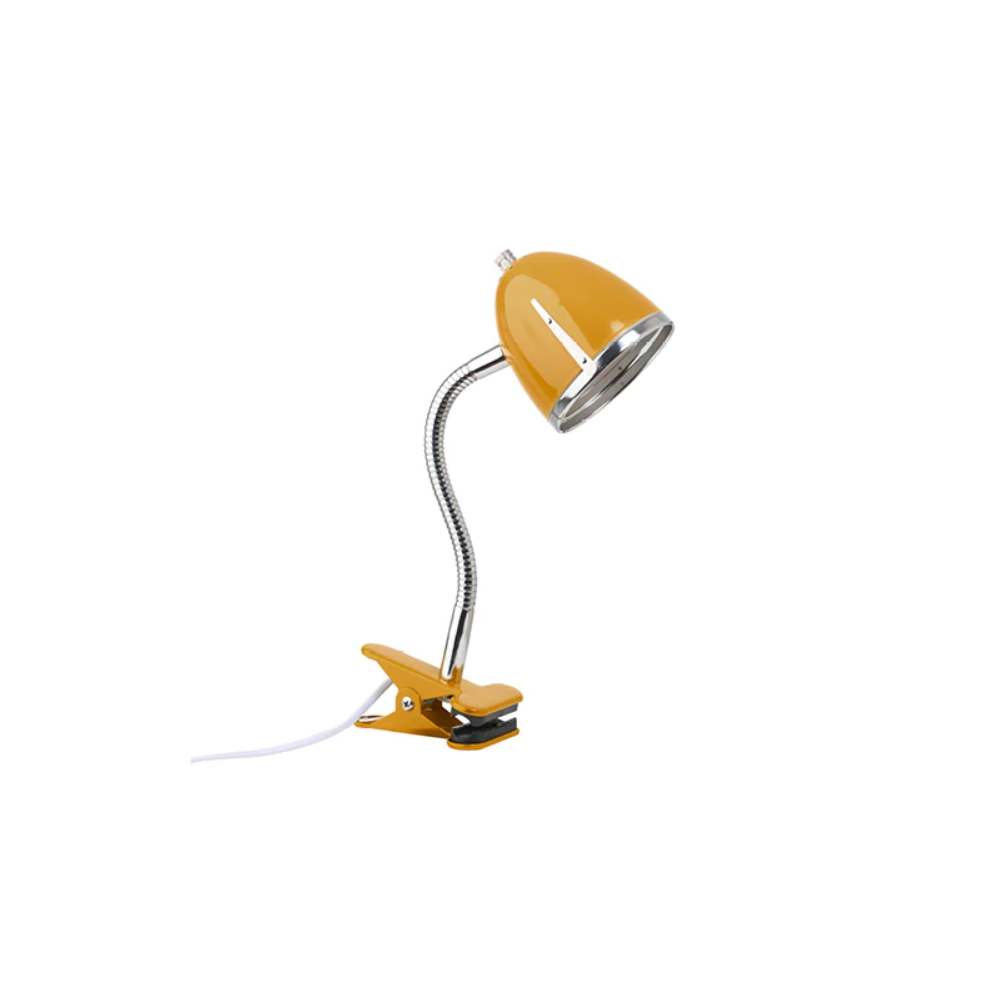 Lifetime Kidsrooms Klemmlampe, Bronze Shade/Chrome Kante