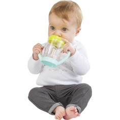 Sophie la girafe Silikon Becher, Grün