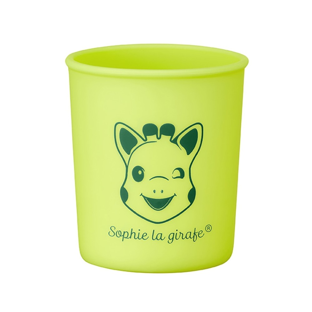 Sophie la girafe Silikon Becher, Grün