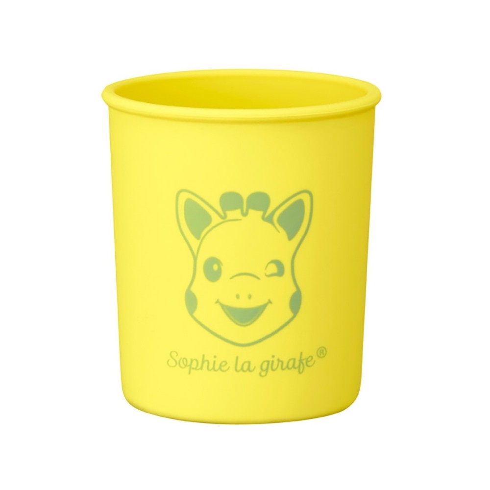 Sophie la girafe Silikon Becher, Gelb