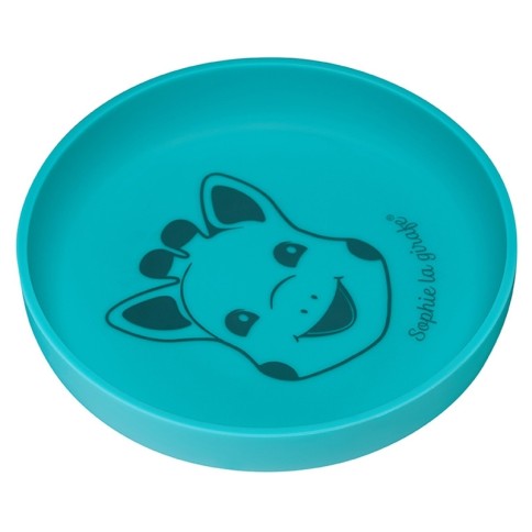 Sophie la girafe Silikon Teller, Blau