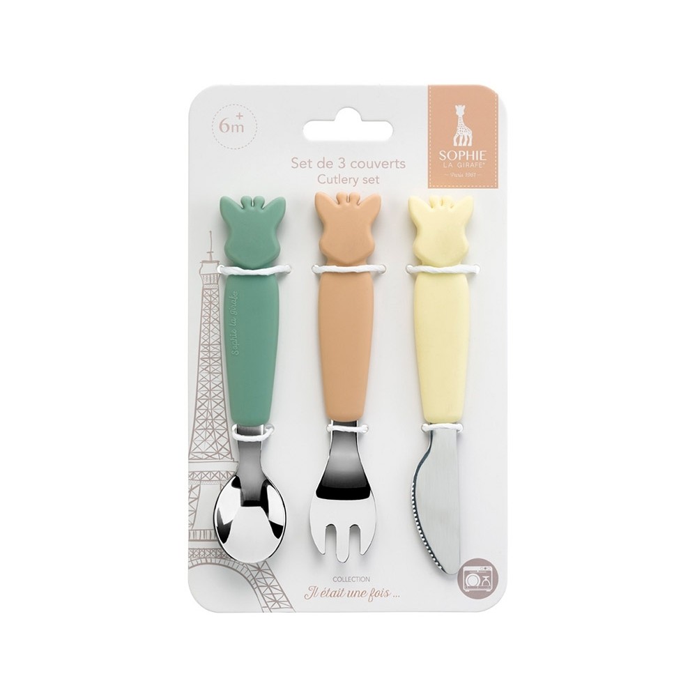 Sophie la girafe Besteck-Set, Sand