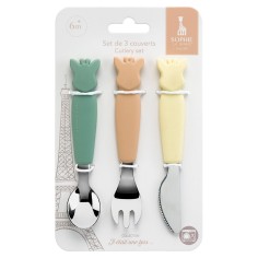 Sophie la girafe Besteck-Set, Sand