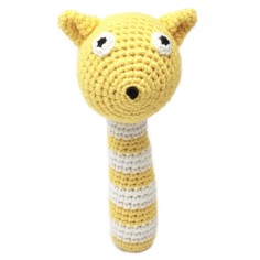 natureZoo Rustle Tige Crocheté, Écureuil jaune