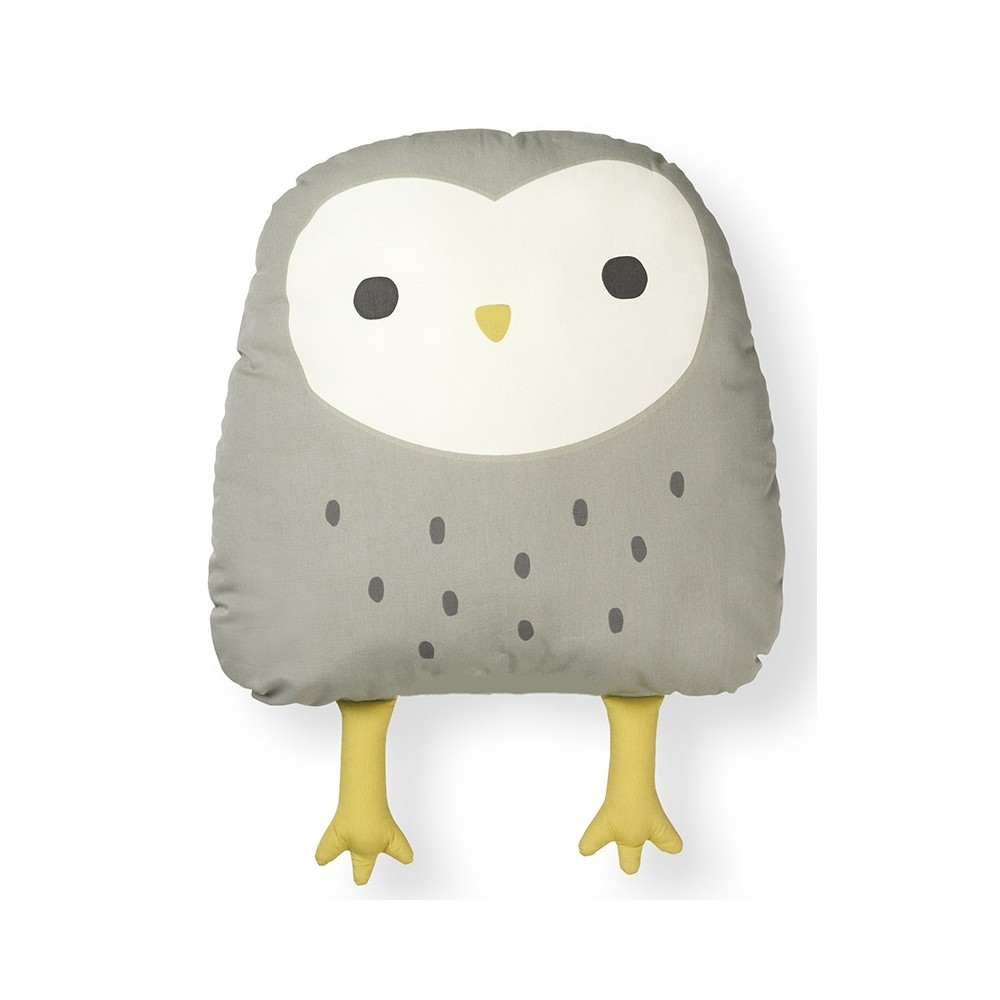 Franck & Fischer Kissen Eule Hassel