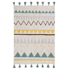 Teppich Azteca Natural Vintage Blue