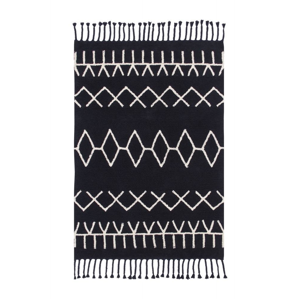 Tapis, Noir Berbère, 140 x 200 cm