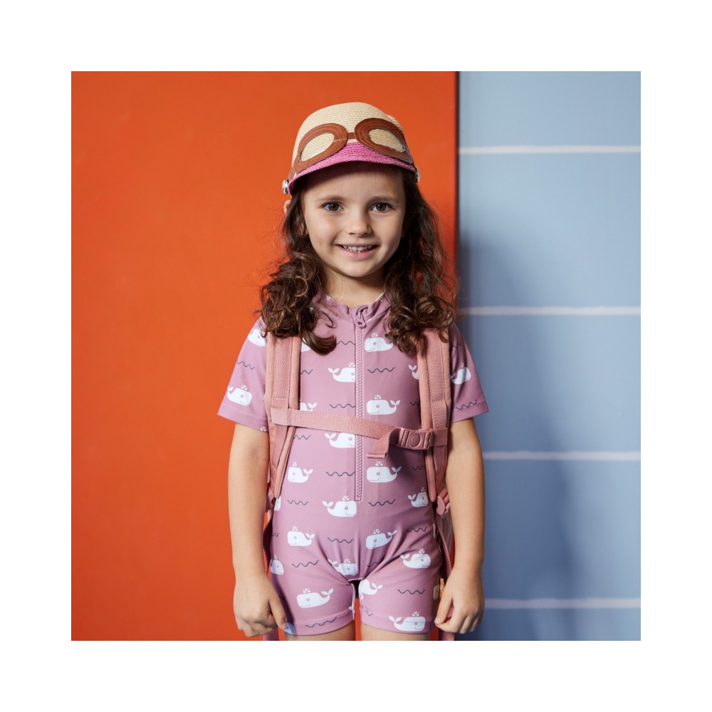 UV Badeanzug komplett, Whale Ash Rose