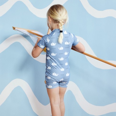 UV Badeanzug komplett, Whale Ash Rose