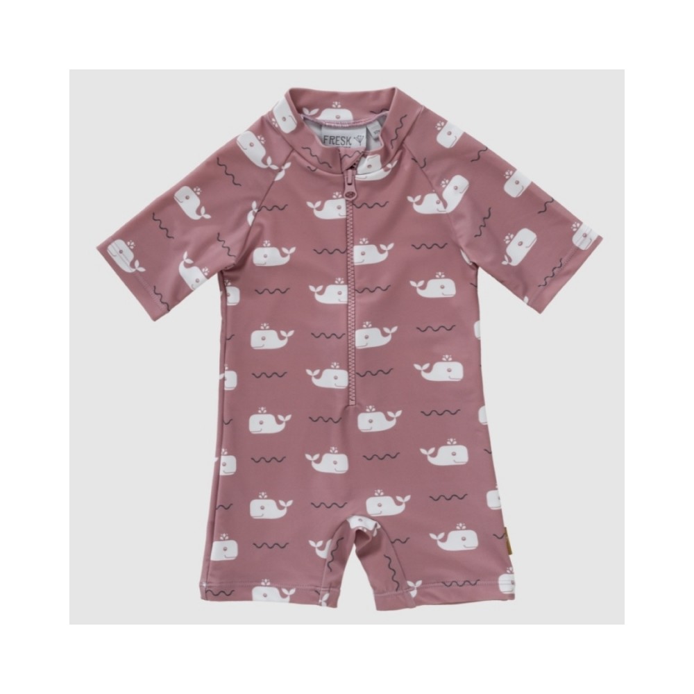 UV Badeanzug komplett, Whale Ash Rose