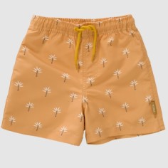 UV Badeshorts, Palmtree Ochre, 122-128 cm