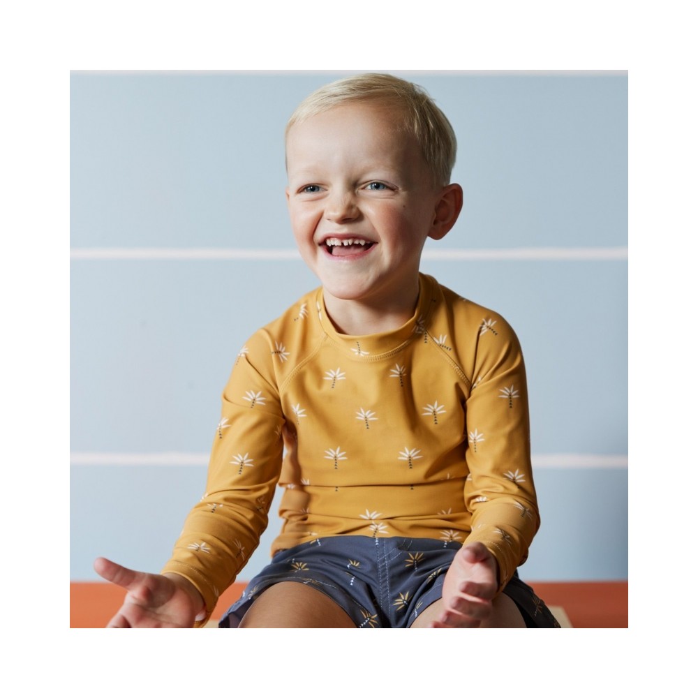 Fresk UV Shirt langarm, Whale Blue Fog - 62/68