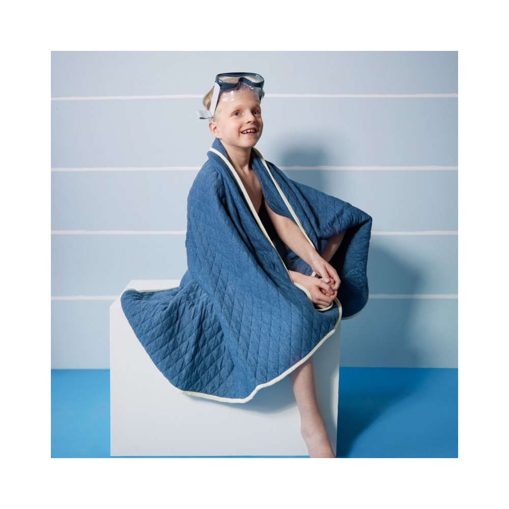 Fresk Badetuch Poncho, Lobster Chinois Green