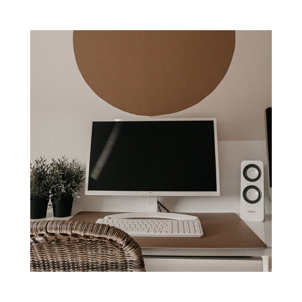 Schreibtischmatte Cappuccino, Braun