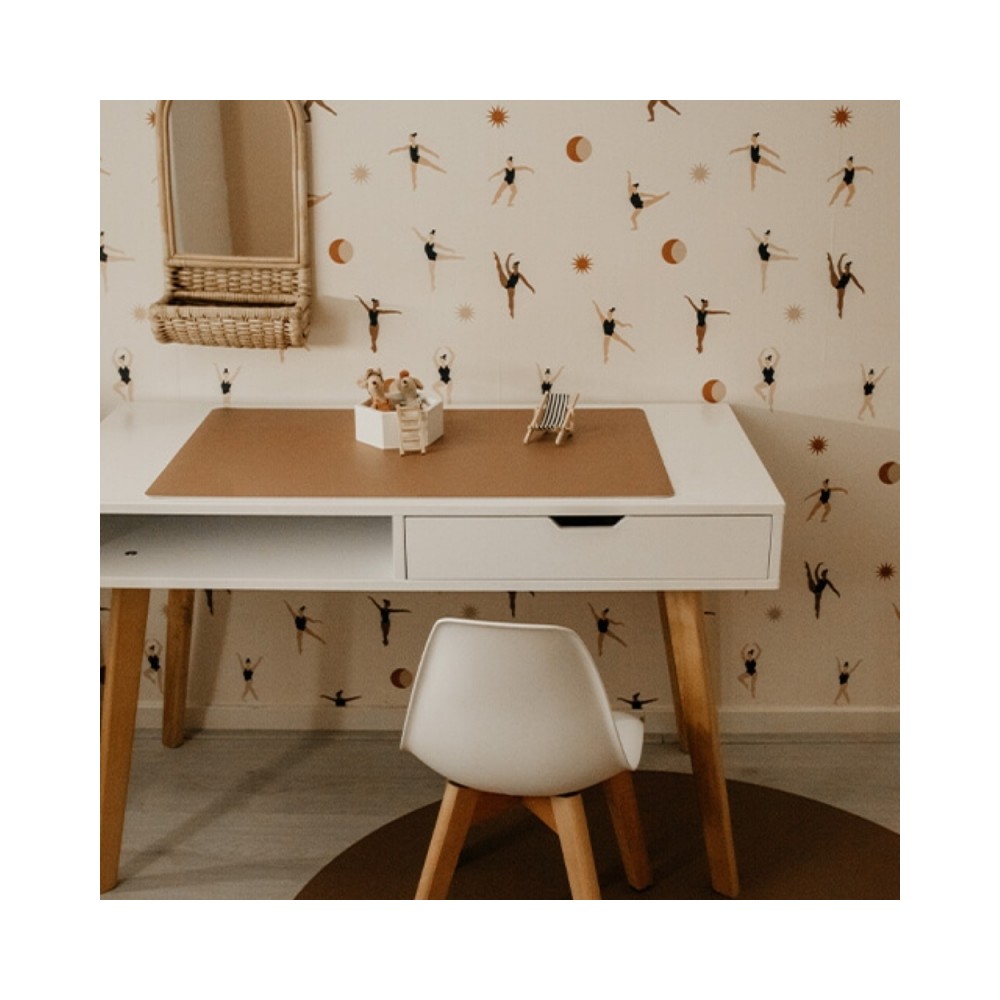 Schreibtischmatte Cappuccino, Braun