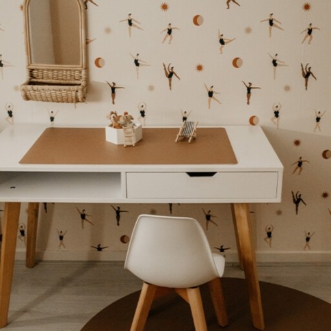 Schreibtischmatte, Granitgrau