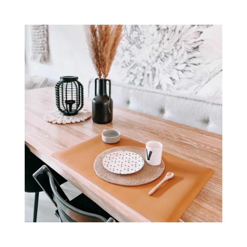 Schreibtischmatte, Senf