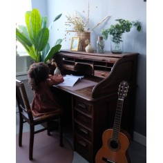 Schreibtischmatte Puder, Rouge