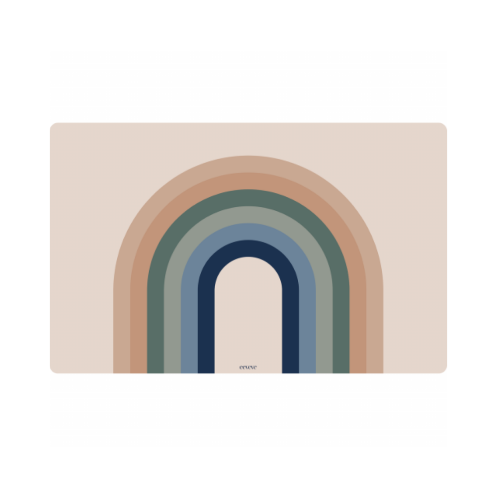 Schreibtischmatte Retro-Leinen Seiheki, Grün