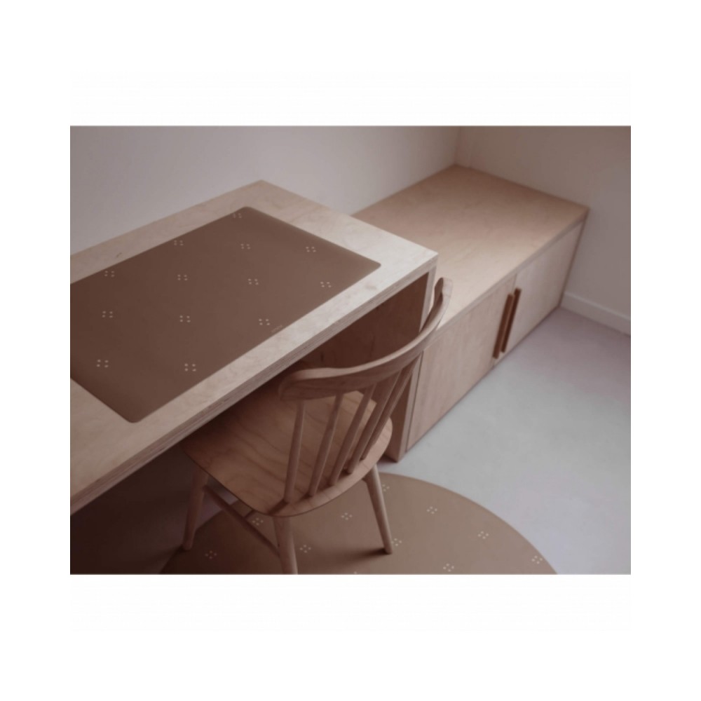 Schreibtischmatte Gepunktet, Herbstgold