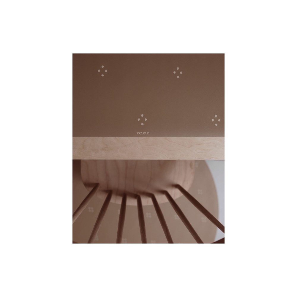 Schreibtischmatte Gepunktet, Herbstgold